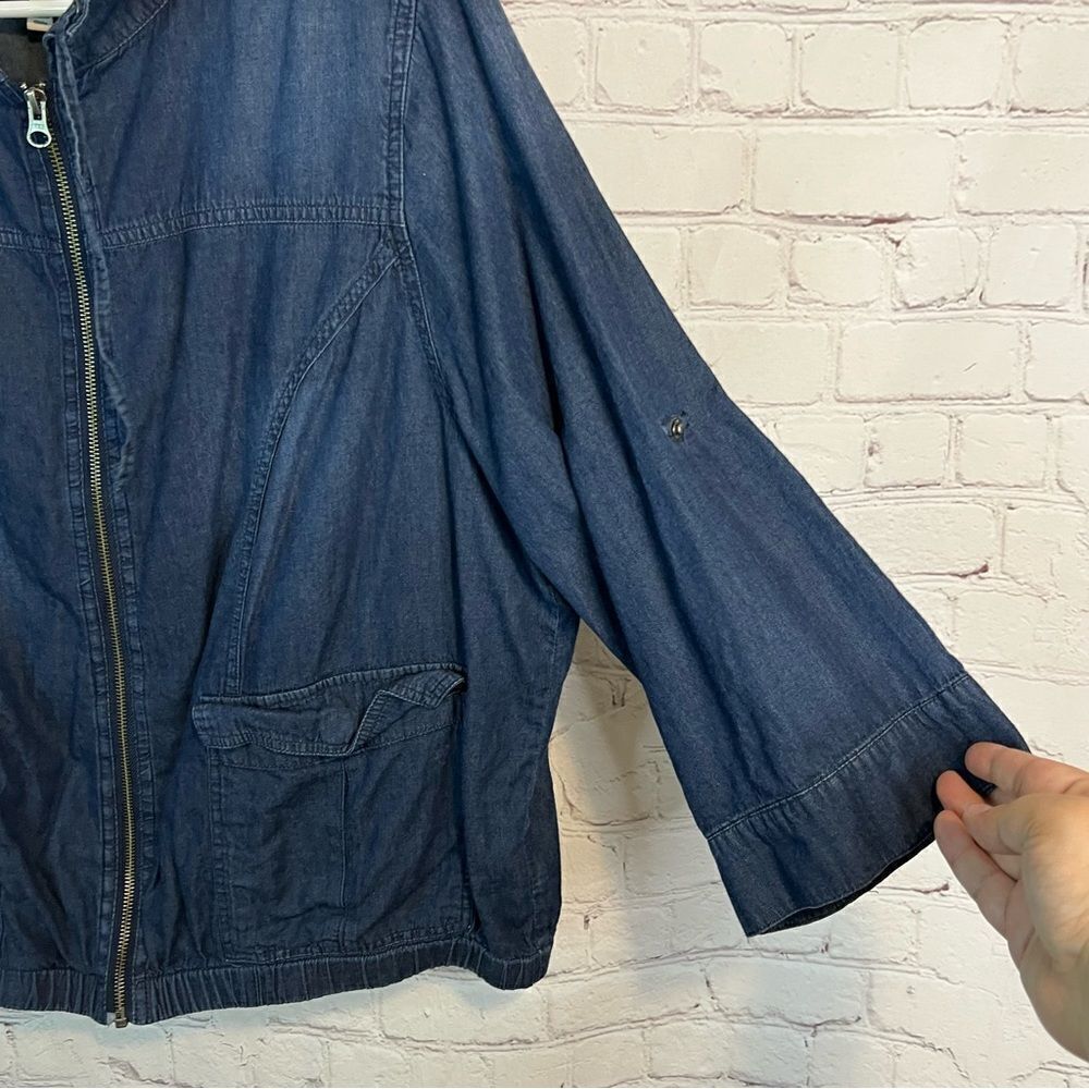 Torrid Cropped Anorak Jacket size 1 - Picture 5 of 10